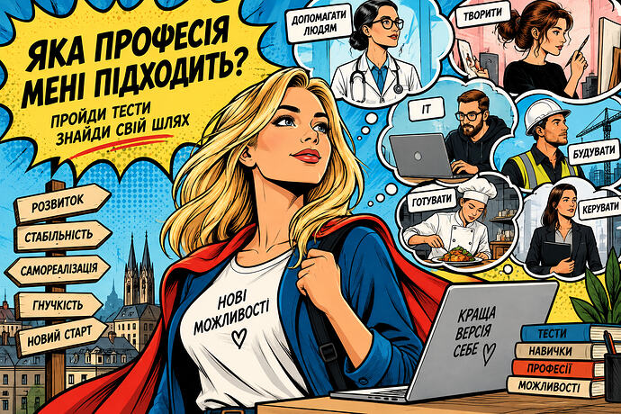 Як обрати професію - тести та поради від HR