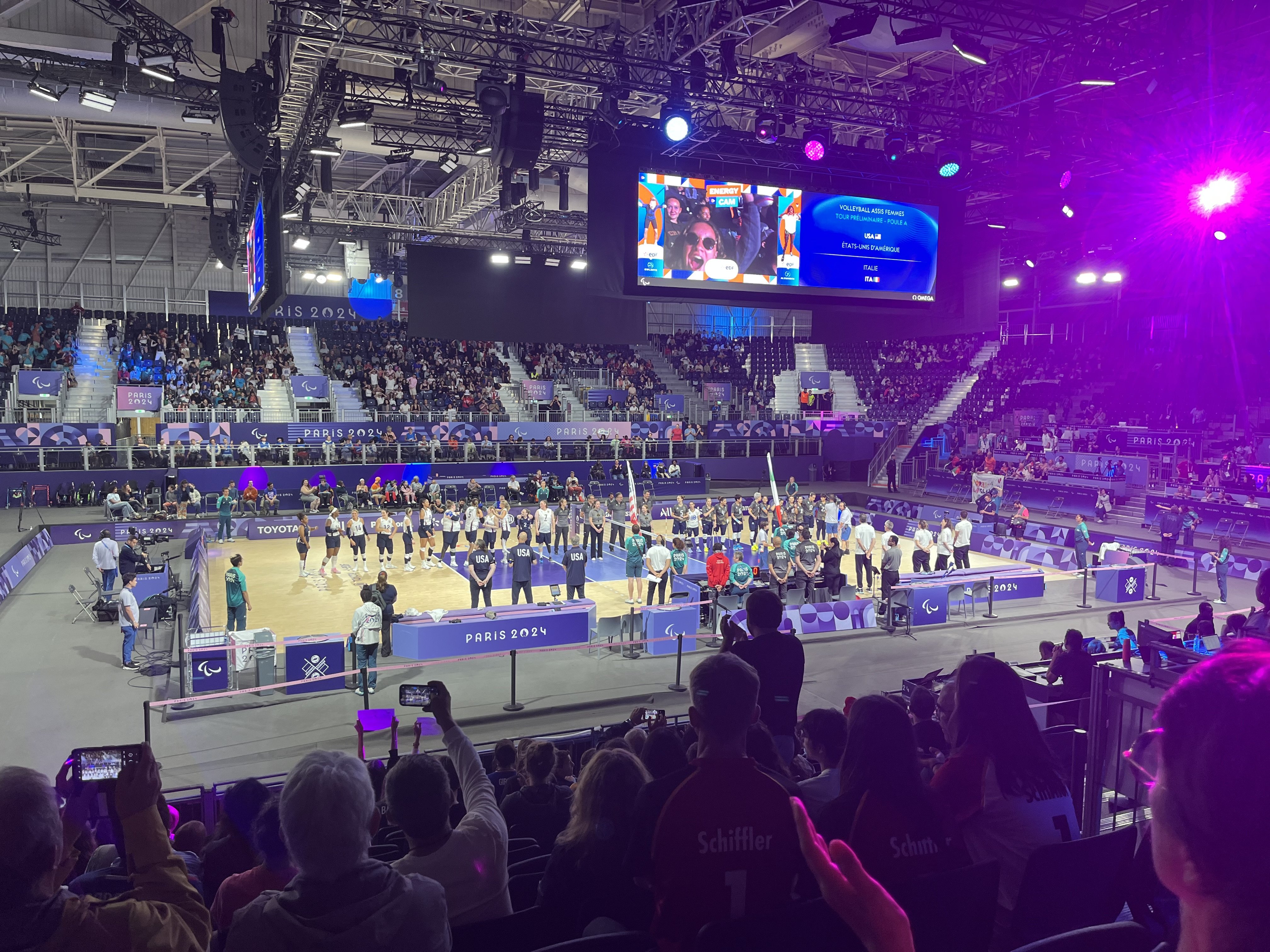 Bild vom Para Schwimmen in der Paris La Défense Arena